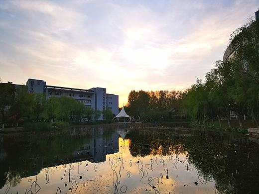 学校落日风光（个人主页-ZNDYxODI5NDg=） - 风光摄影 - 站酷设计师雷魅原创素材 - 站酷ZCOOL