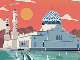 為某展覽做的海報(bào)設(shè)計(jì)