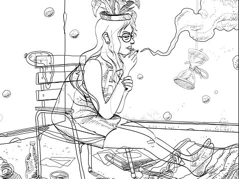 # 束缚 #（个人主页-ZMjczMTI2NTY=） - 创作习作 - 站酷设计师非自信鸽原创素材 - 站酷ZCOOL