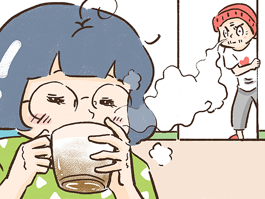 【和爷爷奶奶同住的日子】之《咖啡再体验》