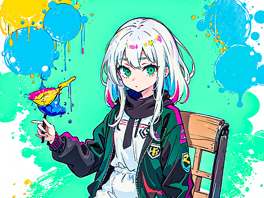 AI造物|日系插画