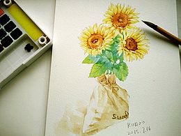 水彩插画