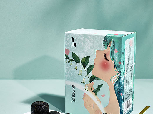 黑芝麻丸产品拍摄