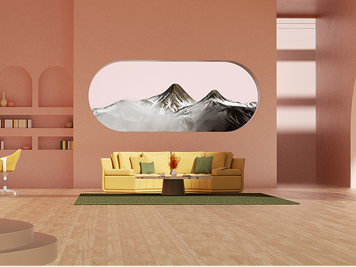 室内家具C4D动画练习