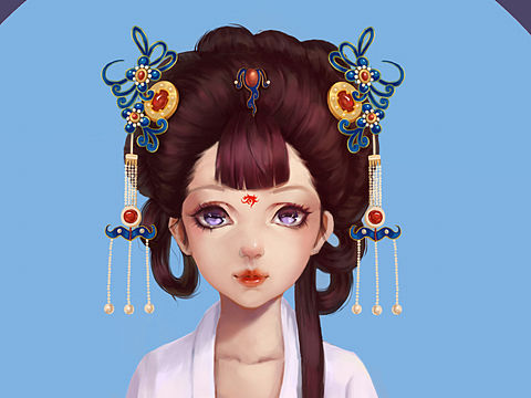 好久沒(méi)有畫，摸個(gè)魚（個(gè)人主頁(yè)-ZMjYzNDkzNzY=） - 游戲原畫 - 站酷設(shè)計(jì)師QN蟲(chóng)蟲(chóng)原創(chuàng)素材 - 站酷ZCOOL