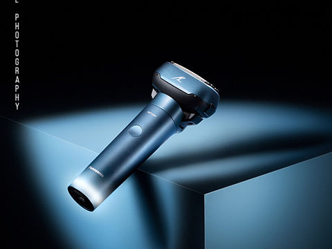 松下锤子剃须刀美图拍摄