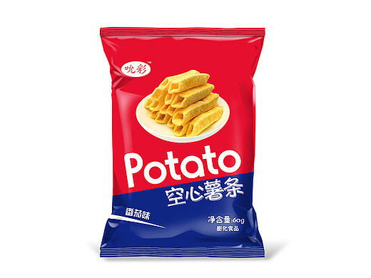 膨化食品包装袋效果图