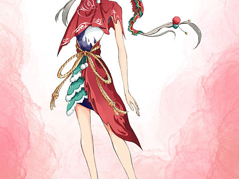 舞狮主题 服装设计