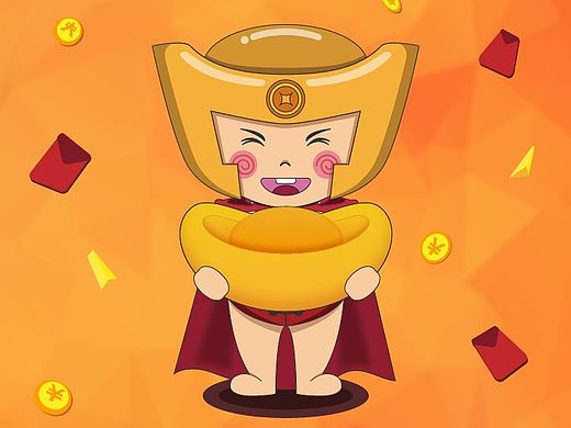 吉祥物元宝超人：阿吉（已商用）（个人主页-ZMTQ0OTc5NjQ=） - 品牌 - 站酷设计师吉米原来是井宿原创素材 - 站酷ZCOOL