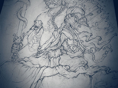 不動明王（個人主頁-ZNTY0OTI1Mjg=） - 繪本 - 站酷設(shè)計(jì)師華先森原創(chuàng)素材 - 站酷ZCOOL