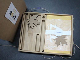 2017年新款竹子台历设计印刷原创