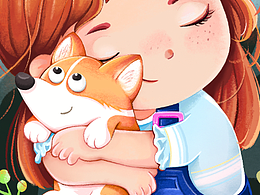 我与狗子的小像