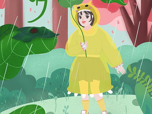 清明时节（个人主页-ZNTE4NTc3NzY=） - 儿童插画 - 站酷设计师Aixp原创素材 - 站酷ZCOOL