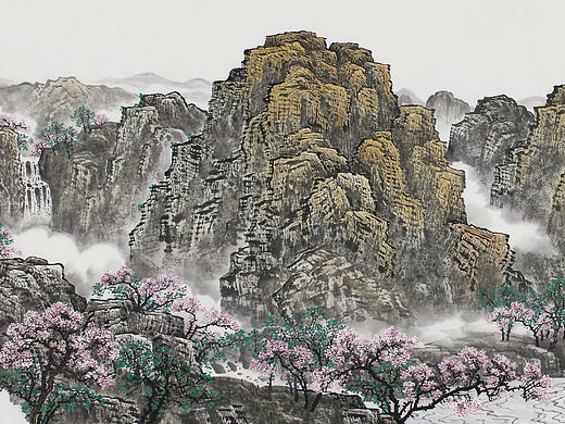 绿树银装富太行