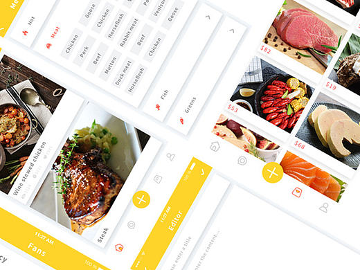 分享菜谱美食APP