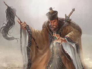 张墨一《水浒传》——天闲星-入云龙-公孙胜