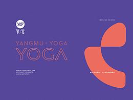 瑜伽品牌全案设计案列 仰慕·轻刻瑜伽