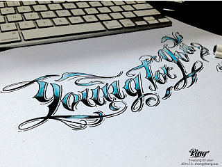 <youngforyou>花字设计