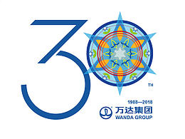 ”綻放的萬達“ —— 萬達集團30周年logo設(shè)計