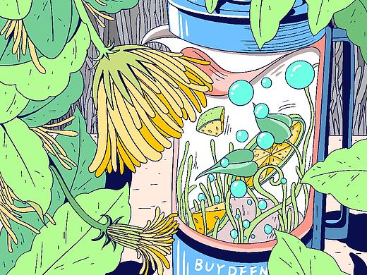 柠檬下午茶（个人主页-ZNDI2MDQwNDg=） - 商业插画 - 站酷设计师毛婷tt原创素材 - 站酷ZCOOL