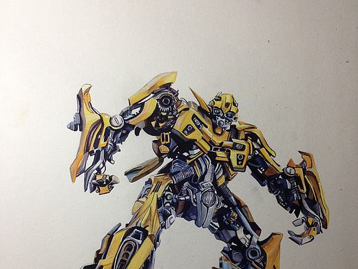 Bumblebee手绘（个人主页-ZMTg3MDMxMzI=） - 绘画 - 站酷设计师Charlottexin原创素材 - 站酷ZCOOL