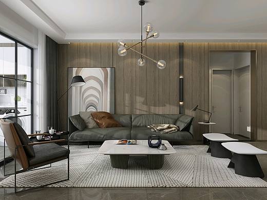 现代港式（个人主页-ZNDAwOTQ4MDQ=） - 家装设计 - 站酷设计师一名Nice的设计师原创素材 - 站酷ZCOOL