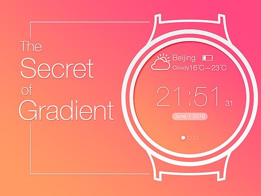 The secret of gradient（个人主页-ZMTY2NzkxMzI=） - APP界面 - 站酷设计师帽干儿原创素材 - 站酷ZCOOL
