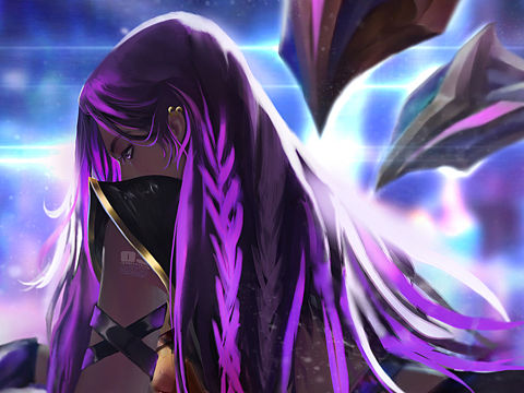 赛博朋克2020……继续填坑…小卡莎一枚~~