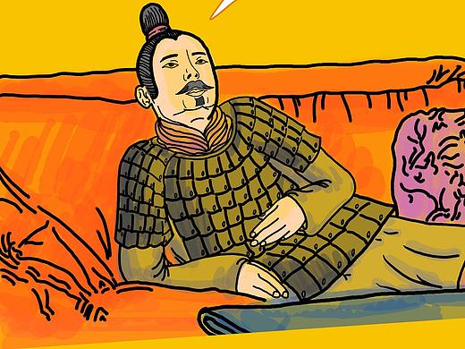 兵马俑瘫