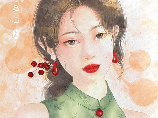 procreate水彩人物