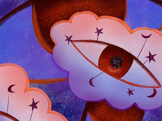 陷入&凝视（个人主页-ZNDE1NjAwOTI=） - 艺术插画 - 站酷设计师凩夕原创素材 - 站酷ZCOOL