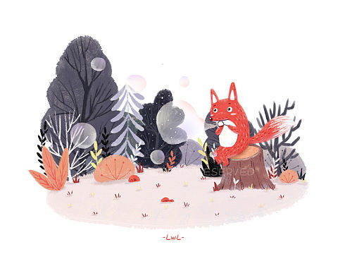 爱吹泡泡的小狐狸⁽˙⁸˙⁾ʹ˜˜