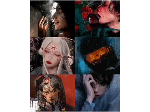 自由画手--日常练习作品集🙏