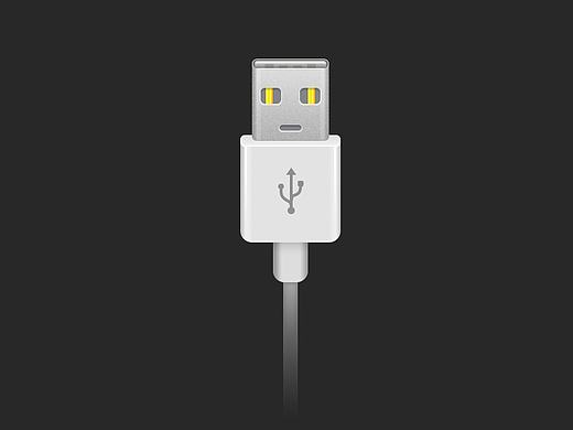USB-拟物（临摹-张小碗儿）（个人主页-ZMjE0NDI3MDA=） - 图标 - 站酷设计师Leo丶大白原创素材 - 站酷ZCOOL