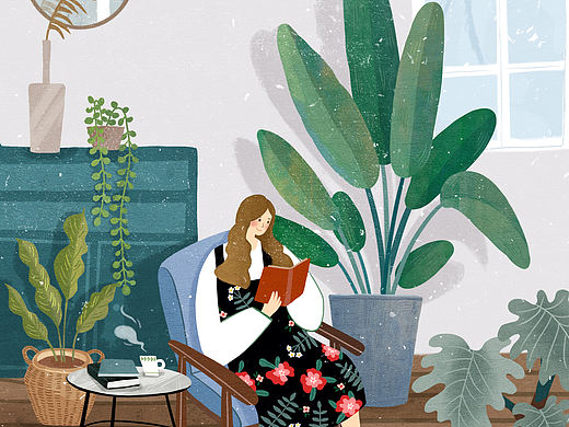 周末（个人主页-ZNTE0OTY2ODg=） - 创作习作 - 站酷设计师画画的夏木原创素材 - 站酷ZCOOL