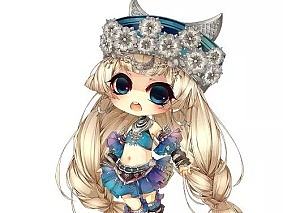 娃娃系列插画手绘
