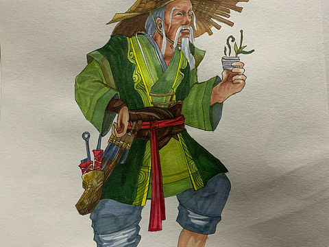 人物设计临摹