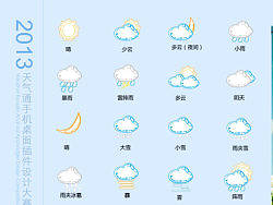 天气（个人主页-ZMjE5NjgzNg==） - 主题/皮肤 - 站酷设计师qiangking原创素材 - 站酷ZCOOL