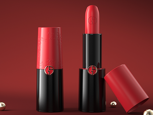 阿玛尼口红（C4D+OC）