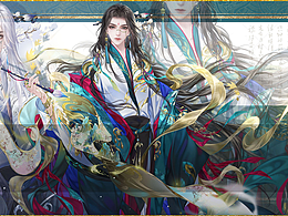 今年画的部分古风向立绘~