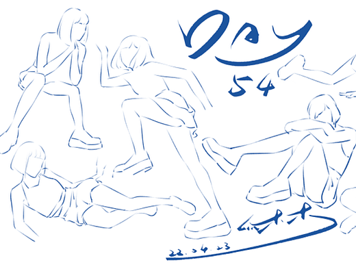 #速写60天挑战赛# day54 @速写班长
