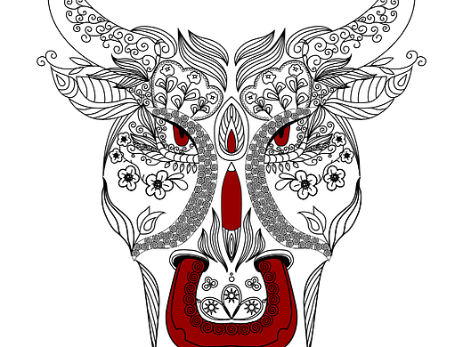 牛年纹样 × 图腾