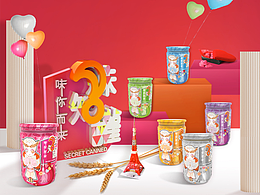 丘田谷稻「味知罐——味你而來」IP形象包裝設(shè)計