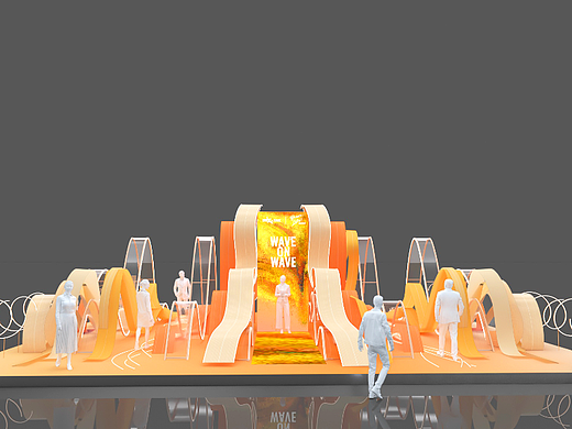 万象汇竹编美陈