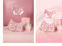 粉色情侶內(nèi)褲精修合成