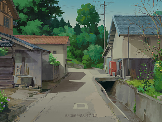 最近画的一组场景