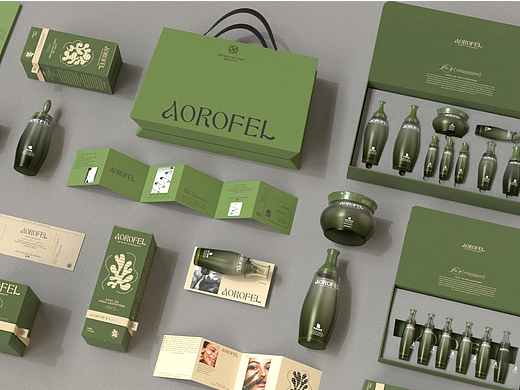 AOROFEL护肤品品牌包装全案设计