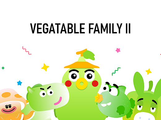 vegetable family II｜原创IP设计