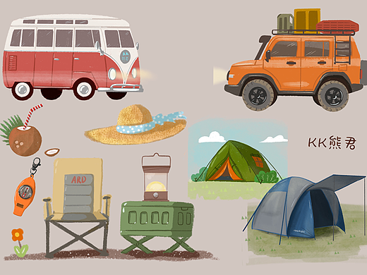 露营主题小合集