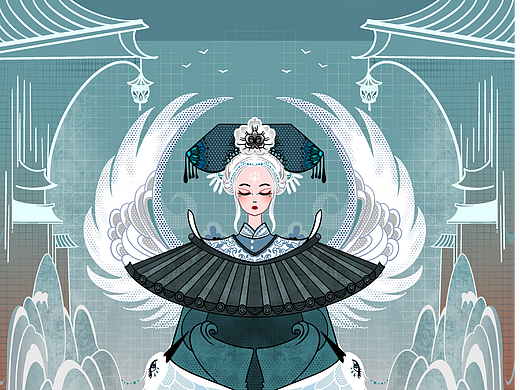 鹤（个人主页-ZNjExNDYzMDg=） - 创作习作 - 站酷设计师_D_I_U_原创素材 - 站酷ZCOOL